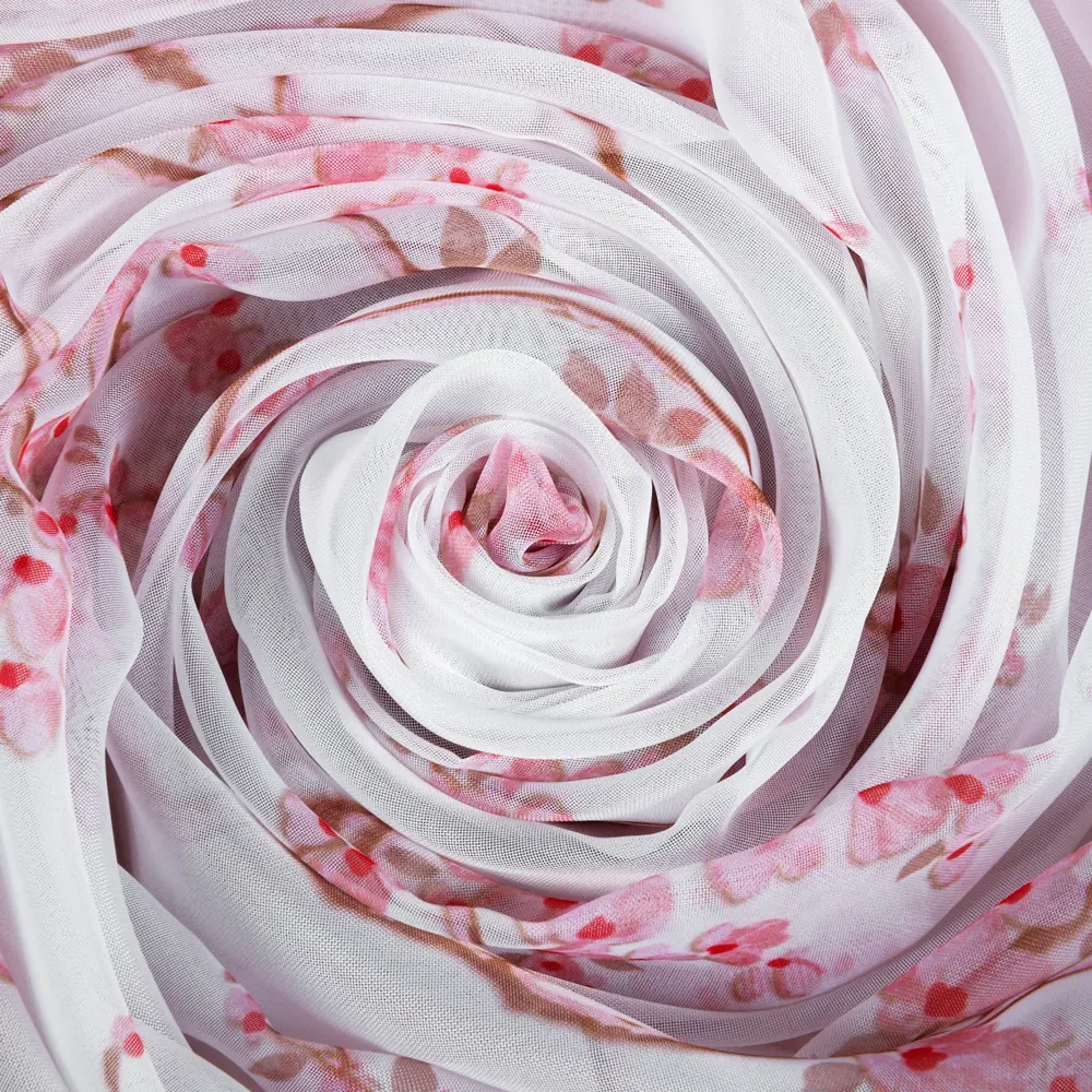 Тюль на ленте «Ван Гог, цветы», 250х260 см, цвет серый SEASONS STLM-2191117 - Вид №1