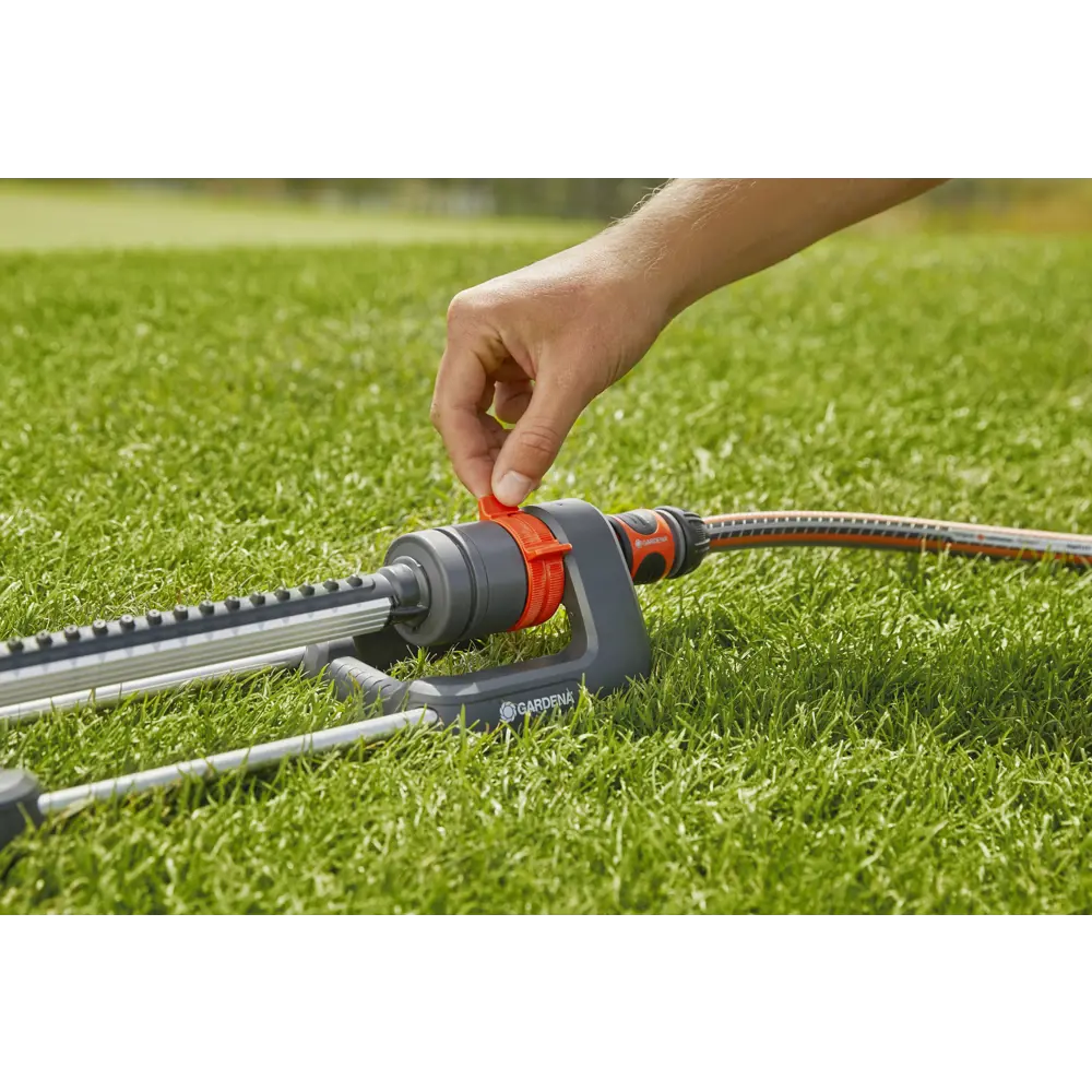 Дождеватель для полива осциллирующий Gardena Aqua M, 250 (м²) STLM-2006430 - Вид №6