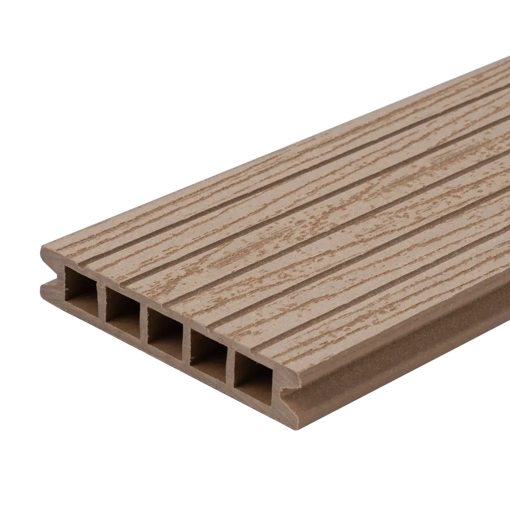 Террасная доска ДПК MultiDeck цвет Дерево 3000x150x27 мм. Вельвет 0.45 м² МУЛЬТИДЕК STLM-2067805 - Вид №6