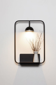 Металлический светодиодный настенный светильник