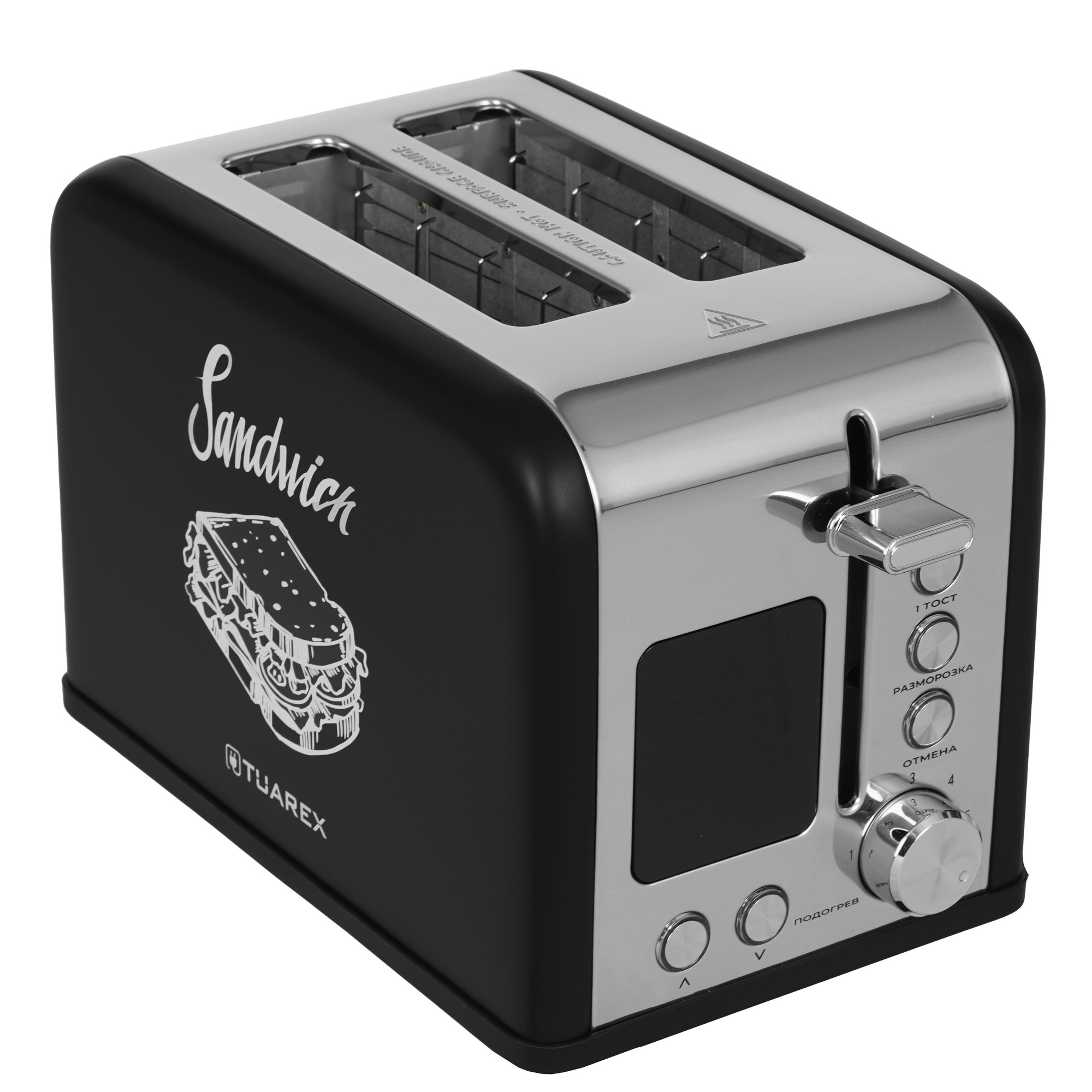 9034352 Тостер Tuarex TK-6003 черный STDN-0076830