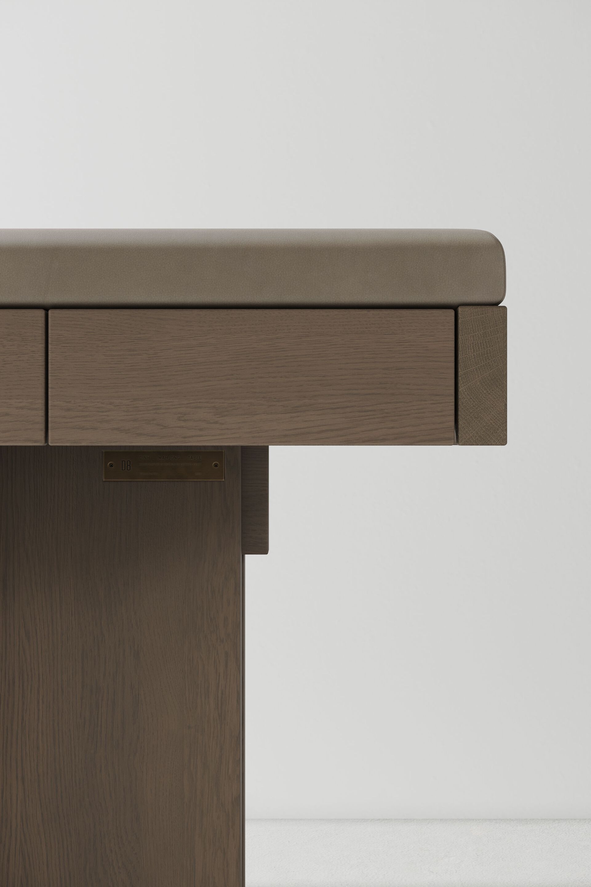 Дубовый квадратный стол для маджонга District Eight Dinh ARCH-00110617 - Вид №7