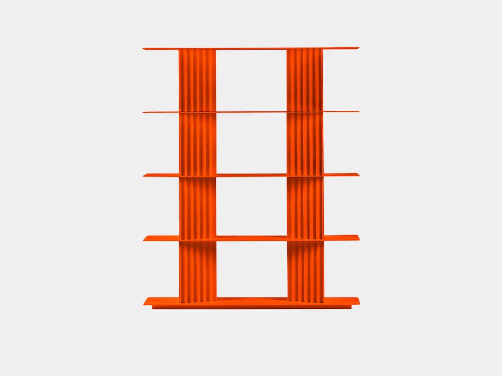 Стальная двухсторонняя Книжная полка RS Barcelona PLEC SHELVING XS ARCH-00123577 - Вид №124