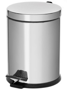 Вёдра с педалью и крышкой Antila Soft Close 5L Chrome NAVAKO