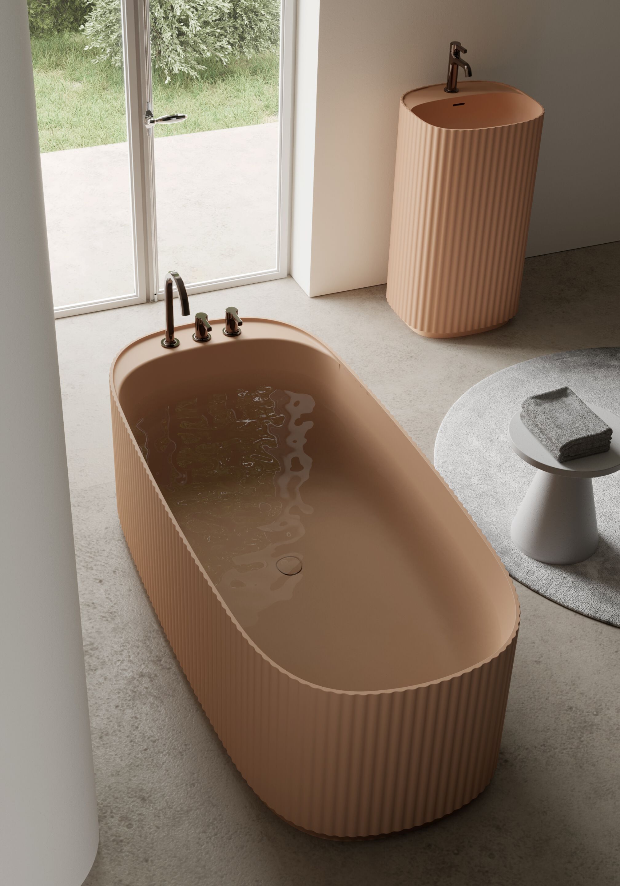 Ванна в центре комнаты в Cristalplant® DISENIA GIOVE ARCH-00059516 - Вид №2