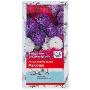 Семена цветов Астра низкорослая Малютка смесь окрасок Поиск 18359089 STLM-2078186