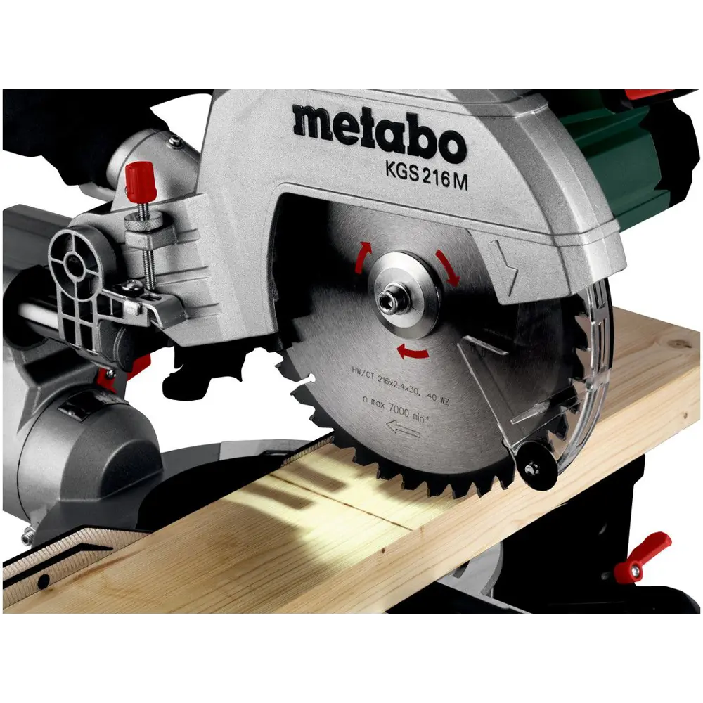 Пила торцовочная сетевая Metabo KGS216M 613216000, 1500 Вт, 216 мм STLM-2208464 - Вид №3
