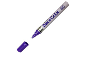 16191270 Лаковый маркер с круглым наконечником 2-4мм фиолетовый MAR300/8 MARVY UCHIDA