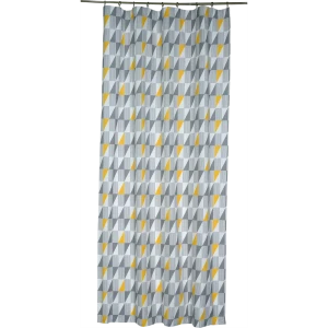 Штора на ленте «Сканди» 160х260 см хлопок/полиэстер цвет серый