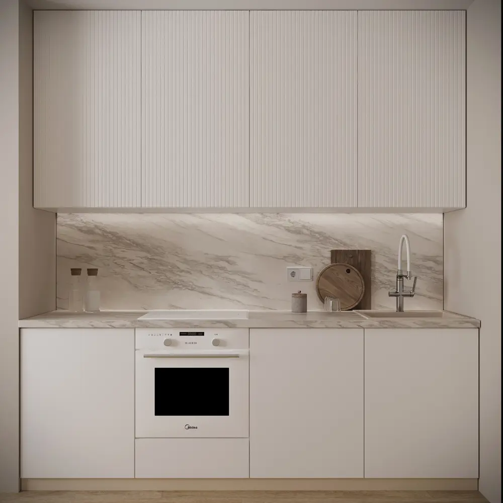 Фальшпанель Konsensa Висла для кухонного шкафа 37×102.4 см белый МДФ 89385098 STLM-1577561 - Вид №6