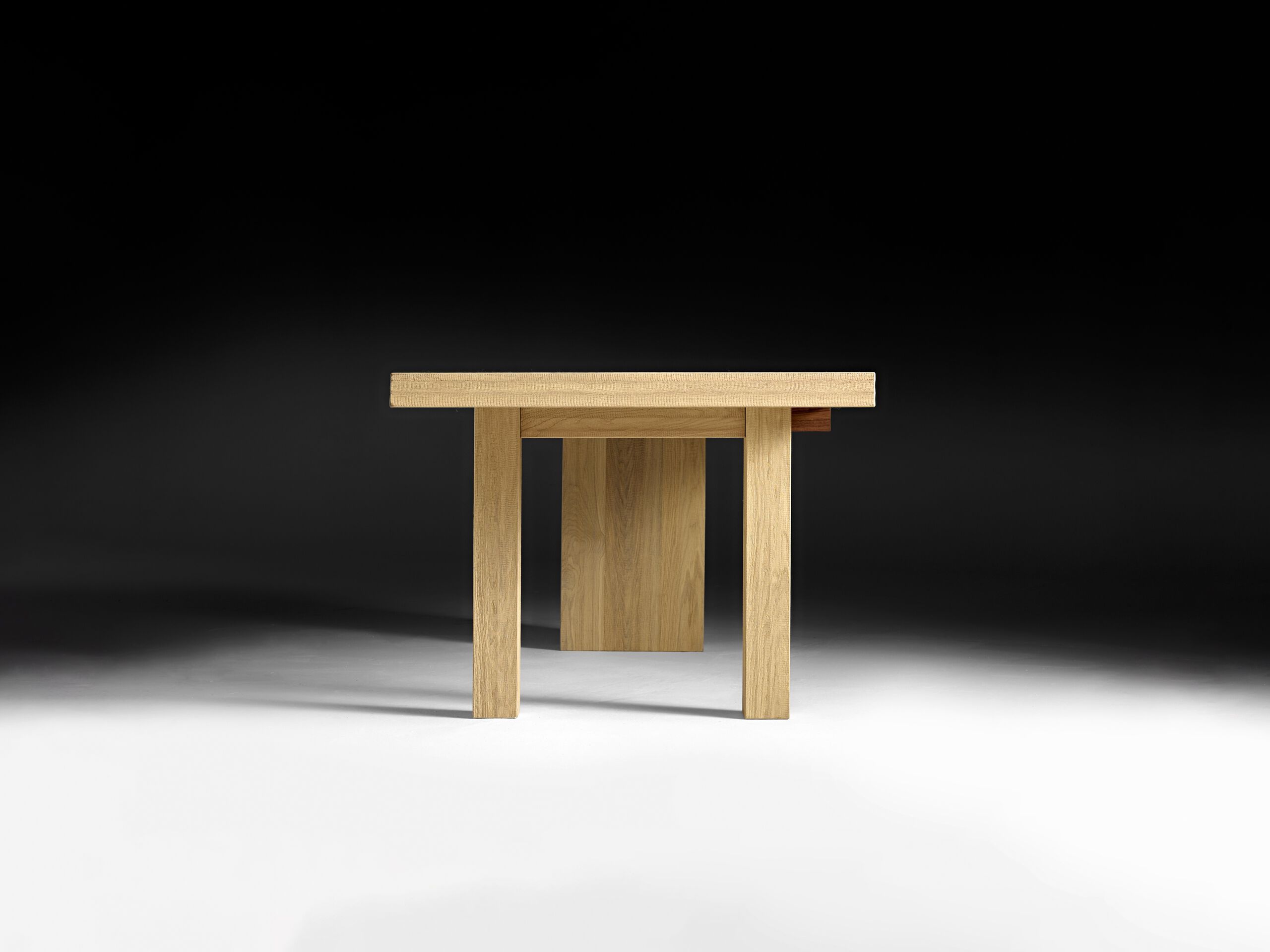 Деревянный прямоугольный стол с ящиком Disegno di Legno только ARCH-00133400 - Вид №9