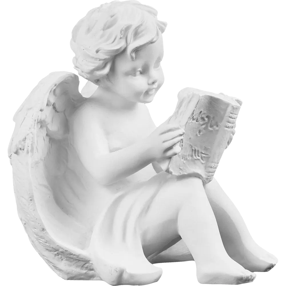 Статуэтка Ангел белый керамика 15.5x15x15.5 см микс Atmosphera STLM-2003156 - Вид №5