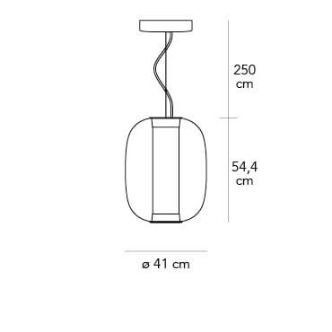 Стеклянный светодиодный подвесной светильник FontanaArte Меридиан ARCH-00141391 - Вид №5