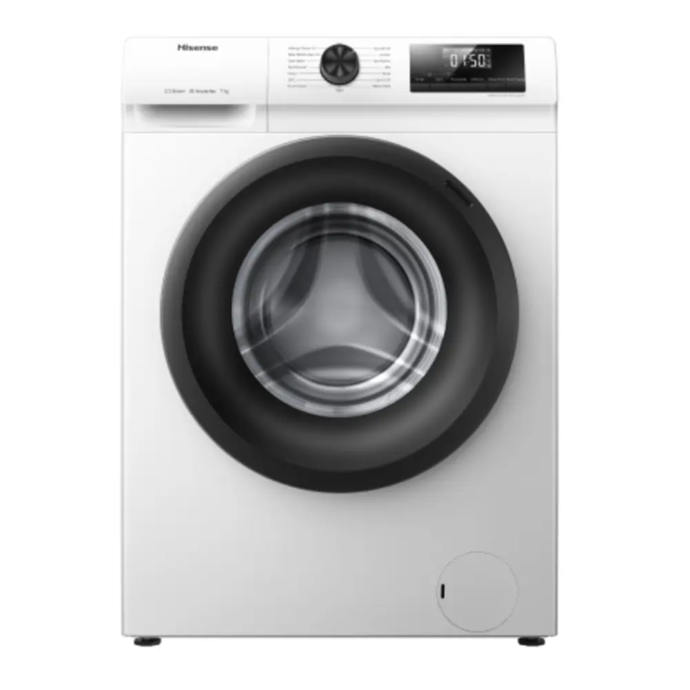 Стиральная машина Hisense Wfqp7012vm 59.5x84.5x43.5 см 7 кг цвет белый