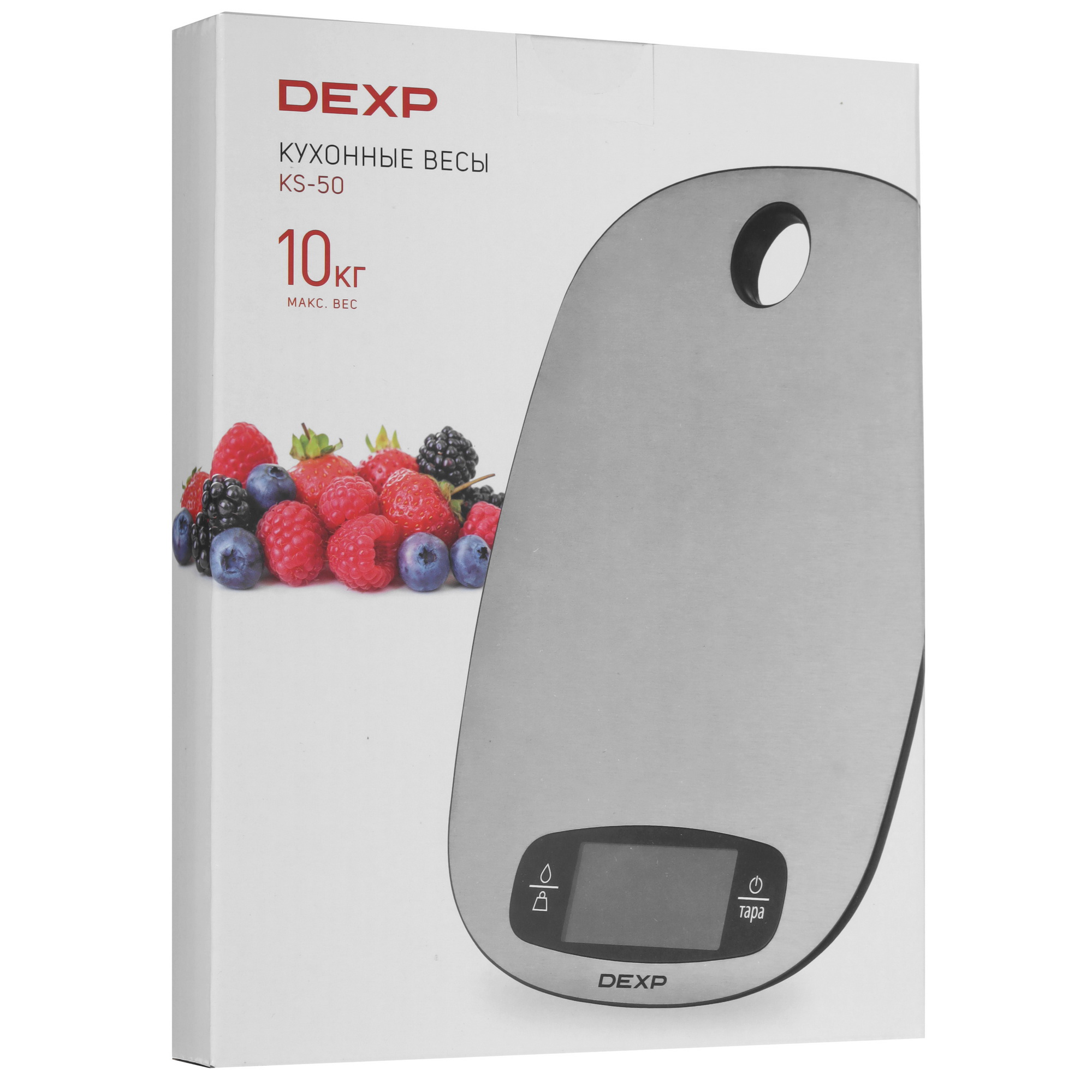 4717747 Кухонные весы DEXP KS-50 серебристый STDN-0108379 - Вид №6