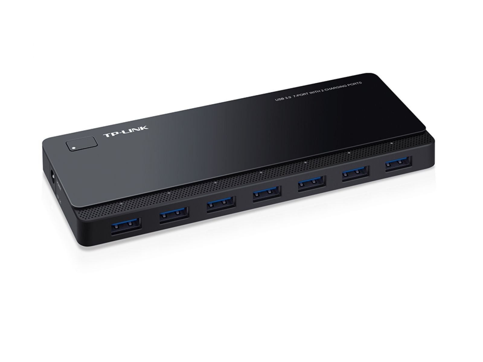 UH720 7 ports usb 3.0 hub with 2 power charge ports (2.4a max), desktop, a 12v/4a power adapter included TP-Link Santreyd  - Вид №1