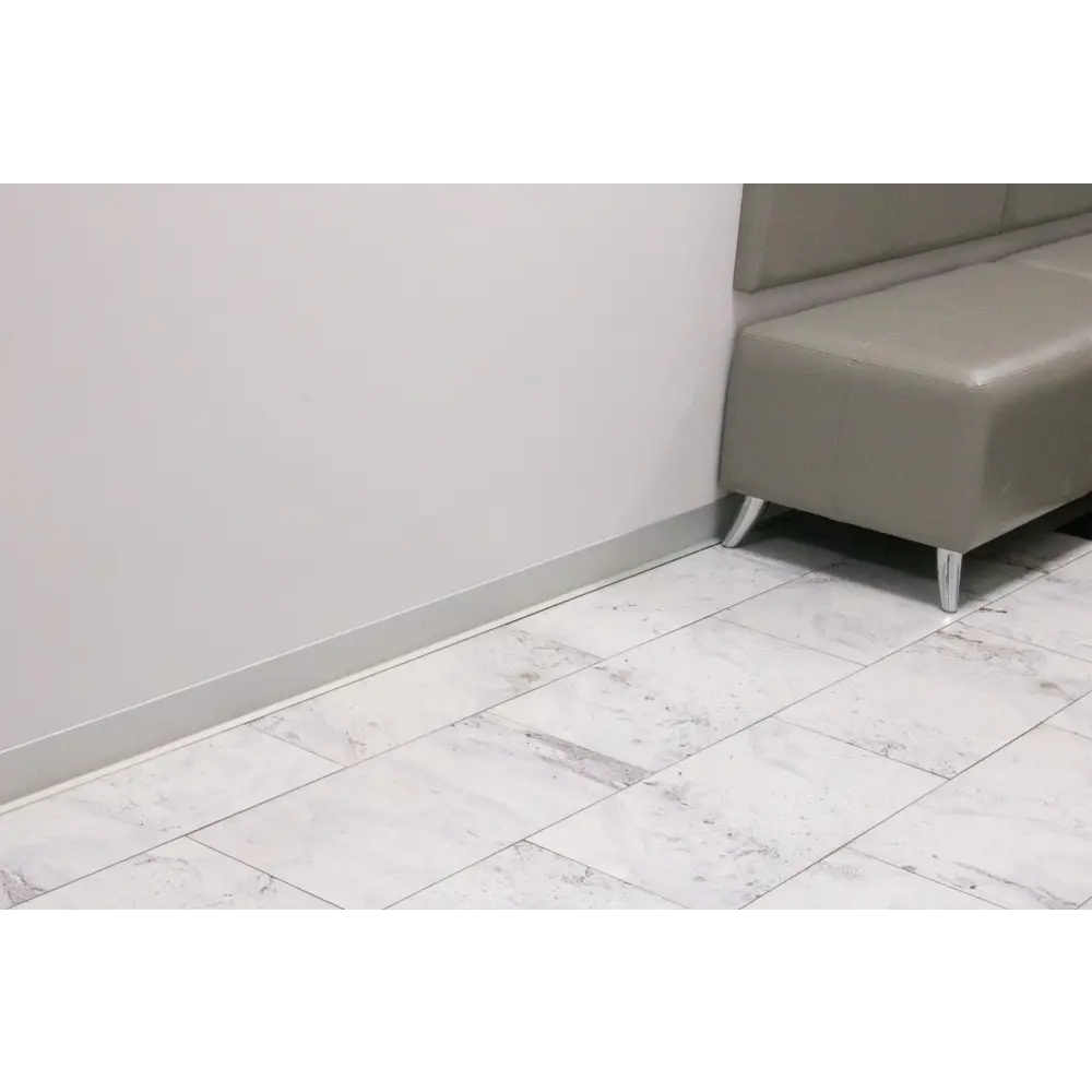 Santreyd Алюминиевый напольный плинтус серебристый 60×2500 мм 86271422 STLM-0067485 - Вид №3