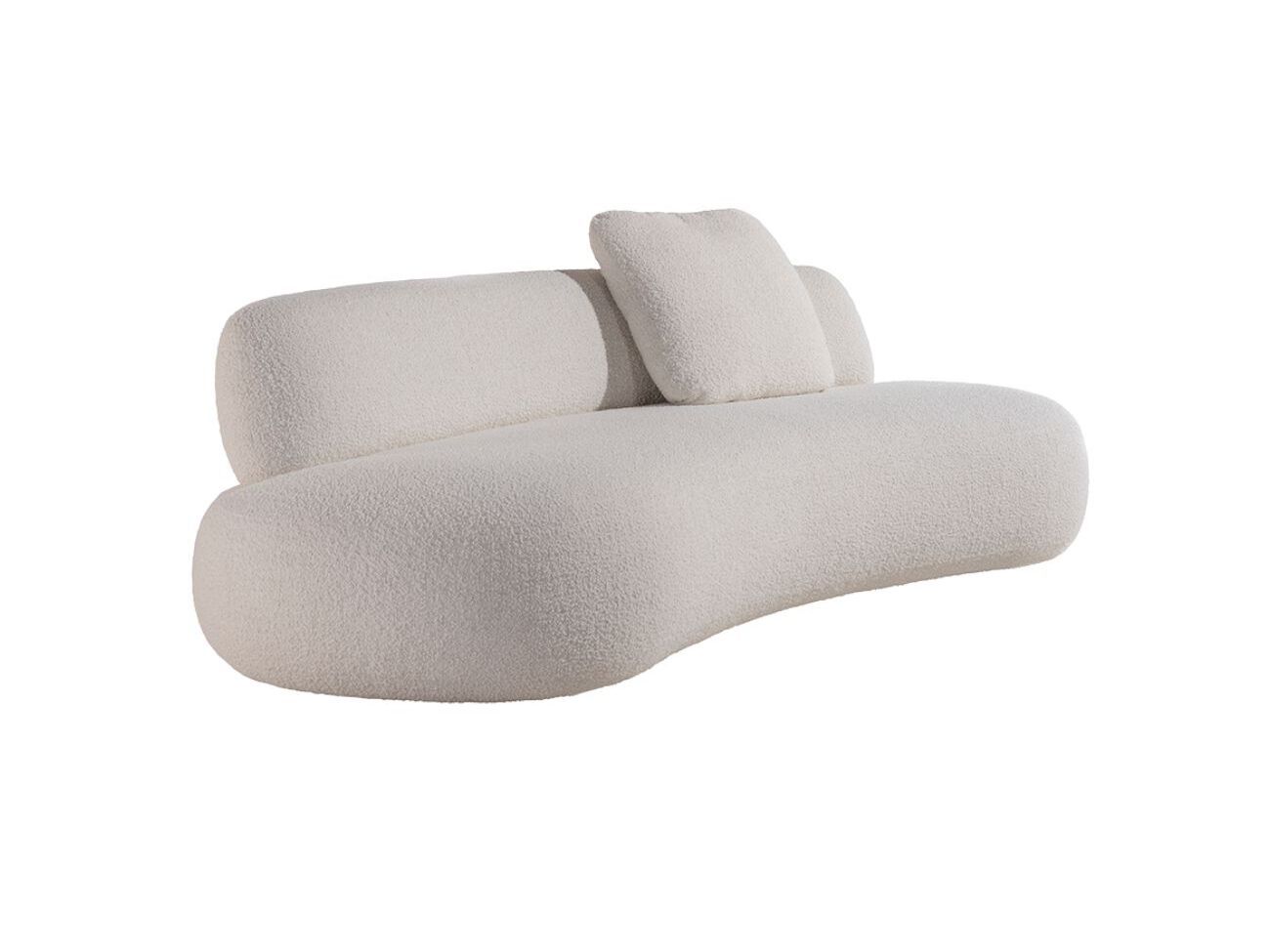 3-местный изогнутый тканевый диван Casa Magna Essence ARCH-00122278