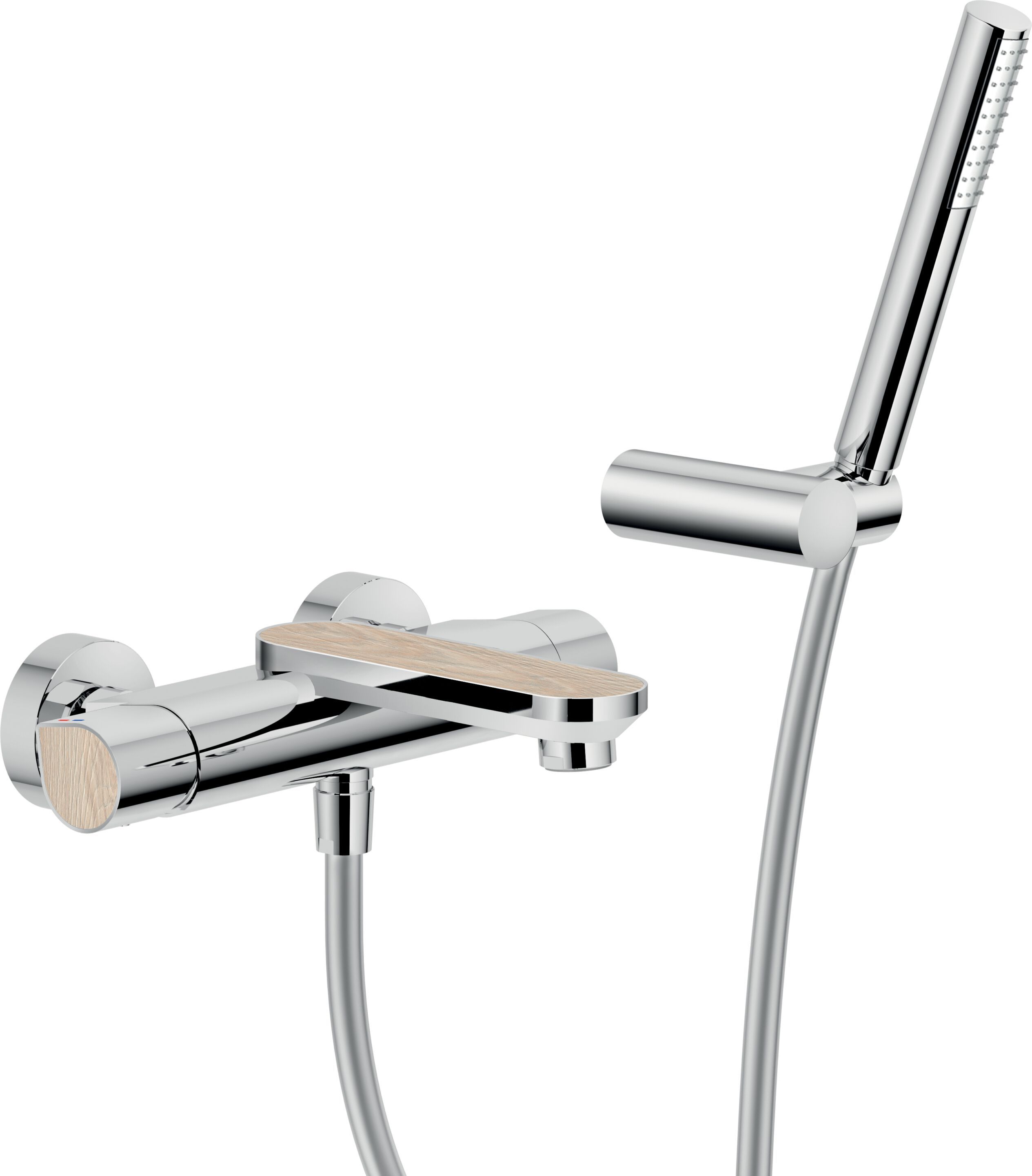 Однорычажный смеситель для ванны с ручным душем Nobili платье ARCH-00044620 - Вид №17