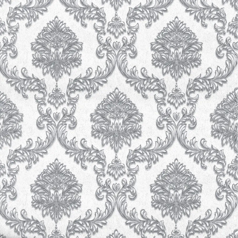 Обои флизелиновые Vilia Виконт 1.06x10 м серые 1505-21 STLM-2179807 - Вид №1