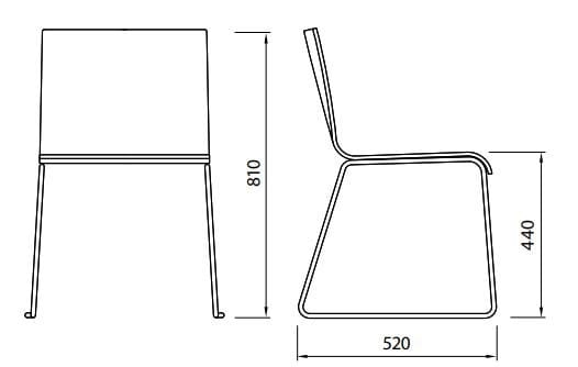 Деревянный стул для саней ALMA DESIGN Касабланка ARCH-00040471 - Вид №2