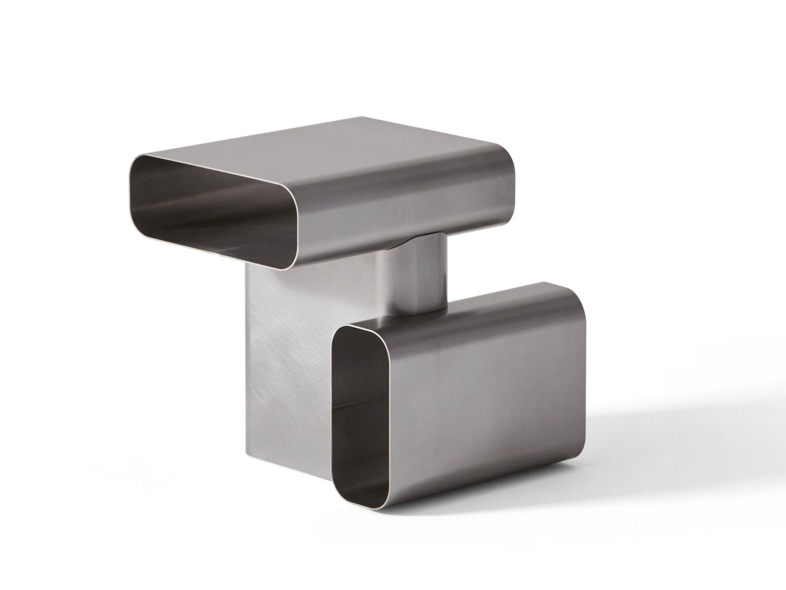 Журнальный столик из нержавеющей стали CASSINA Soft Corners ARCH-00129132 - Вид №2