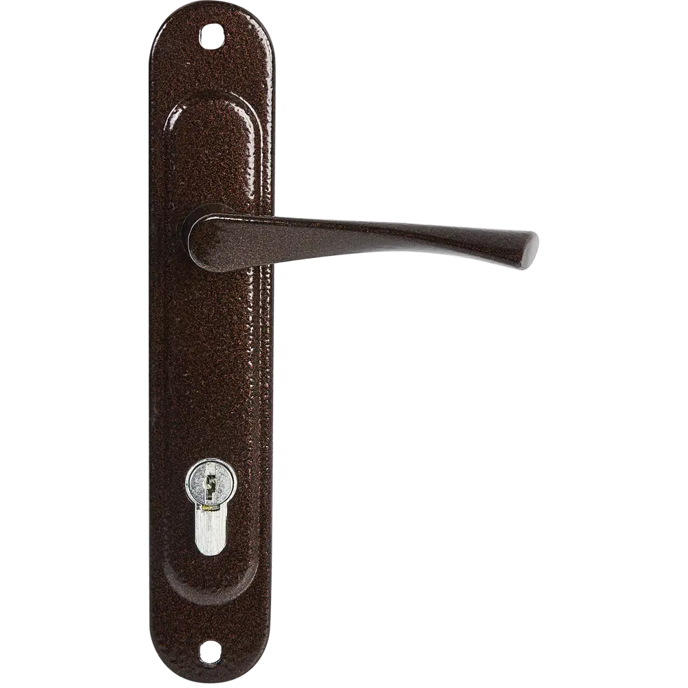 ЗЕНИТ Замок врезной для деревянных дверей с медным покрытием 85302252 STLM-1383115