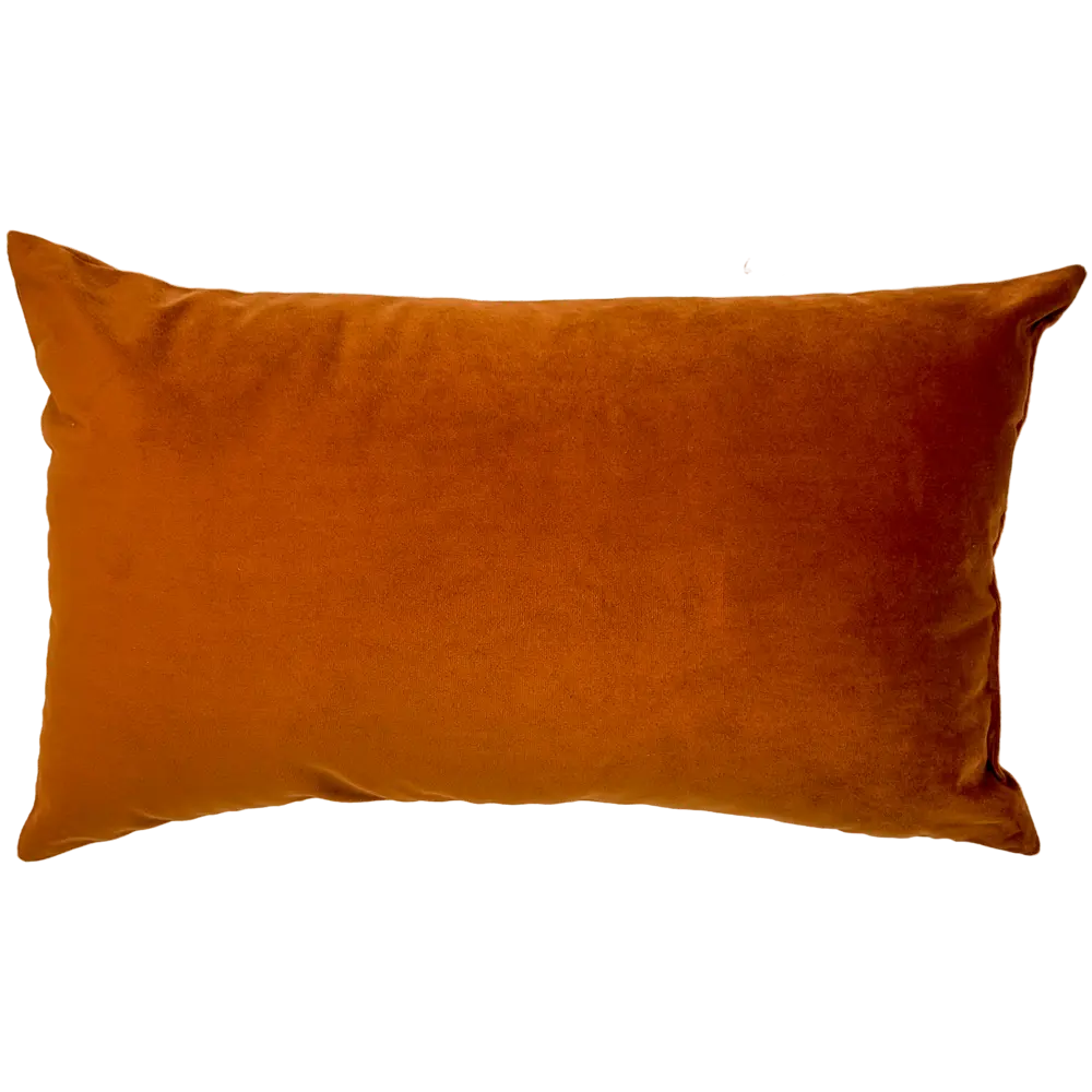 Подушка декоративная Linen Way 30x50 см бархат цвет терракот STLM-2208023