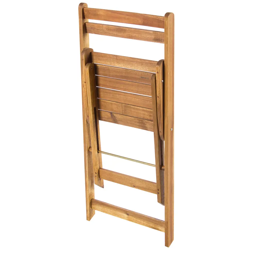 Стул садовый складной Naterial 520x815x445 мм, дерево STLM-2203379 - Вид №1