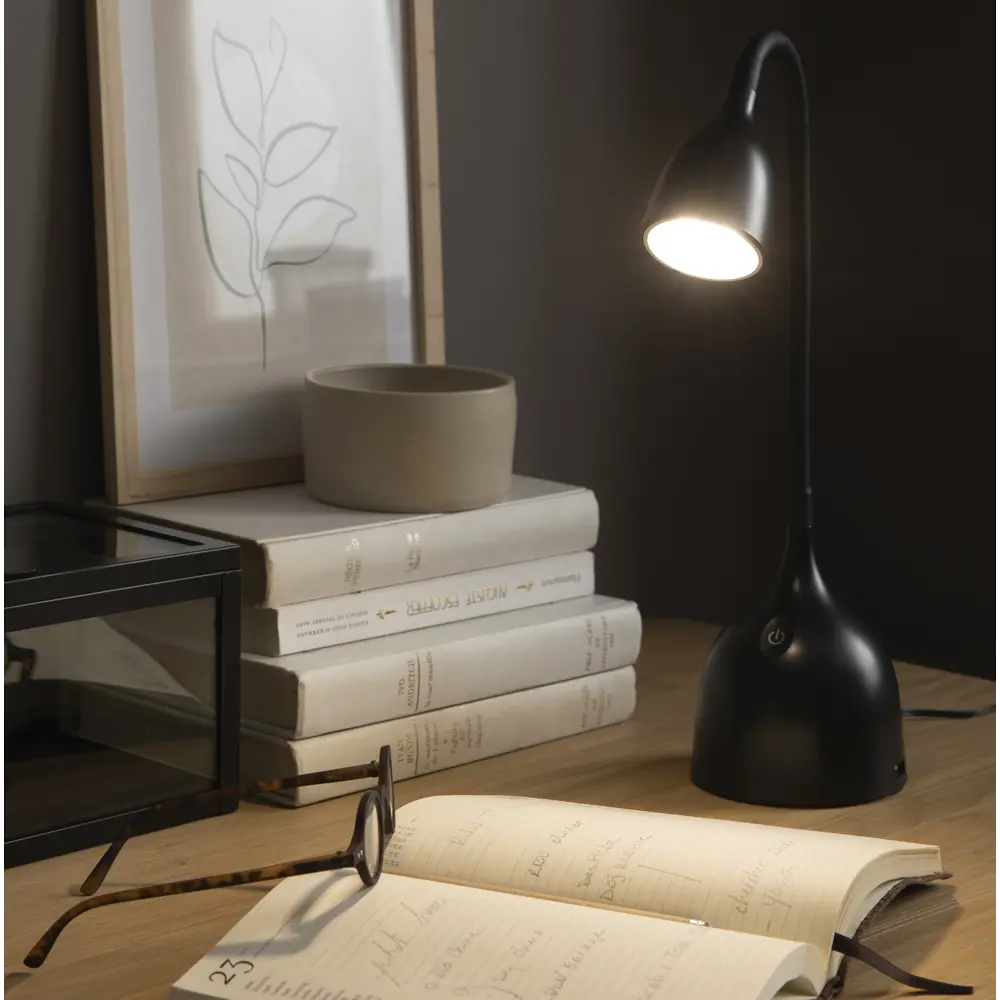Настольная лампа Inspire Swallow LED 400ЛМ 4K черная STLM-2104862 - Вид №3