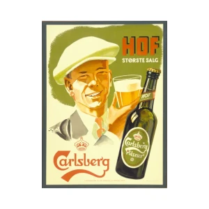 90269286 Постер на холсте Рекламный плакат - Пиво Carlsberg 50x70 см в подарочном тубусе без рамы 90269286 Постер на холсте Рекламный плакат - Пиво Carlsberg 50x70 см в подарочном тубусе без рамы