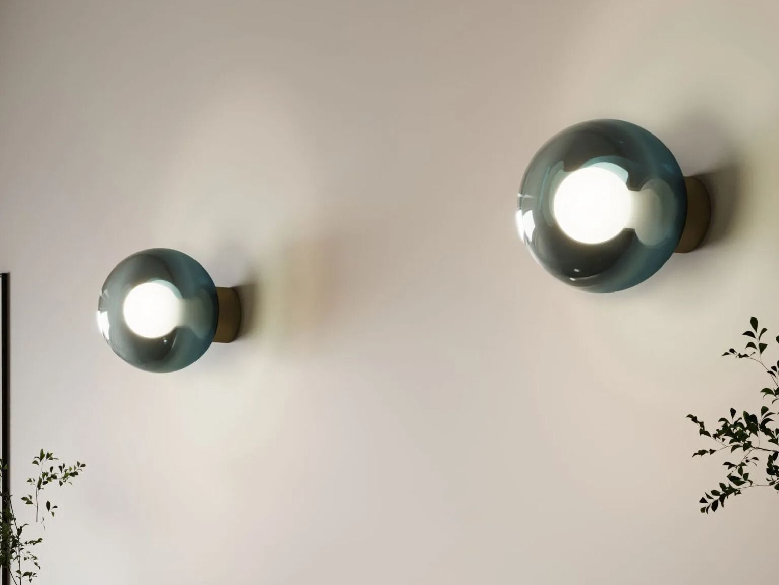 Настенный светильник из дутого стекла Cangini & Tucci Cherry ARCH-00076652