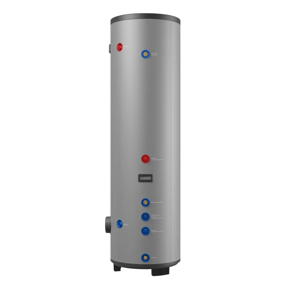 Бойлер косвенного нагрева 300 л Thermex Nixen 300F Combi 151 224 24 кВт вертикальный напольный нержавеющая сталь 87619316 STLM-2024052  - Вид №2