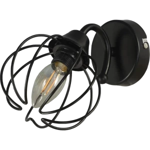 Бра КС30051/1W 1хЕ14х40 Вт цвет чёрный