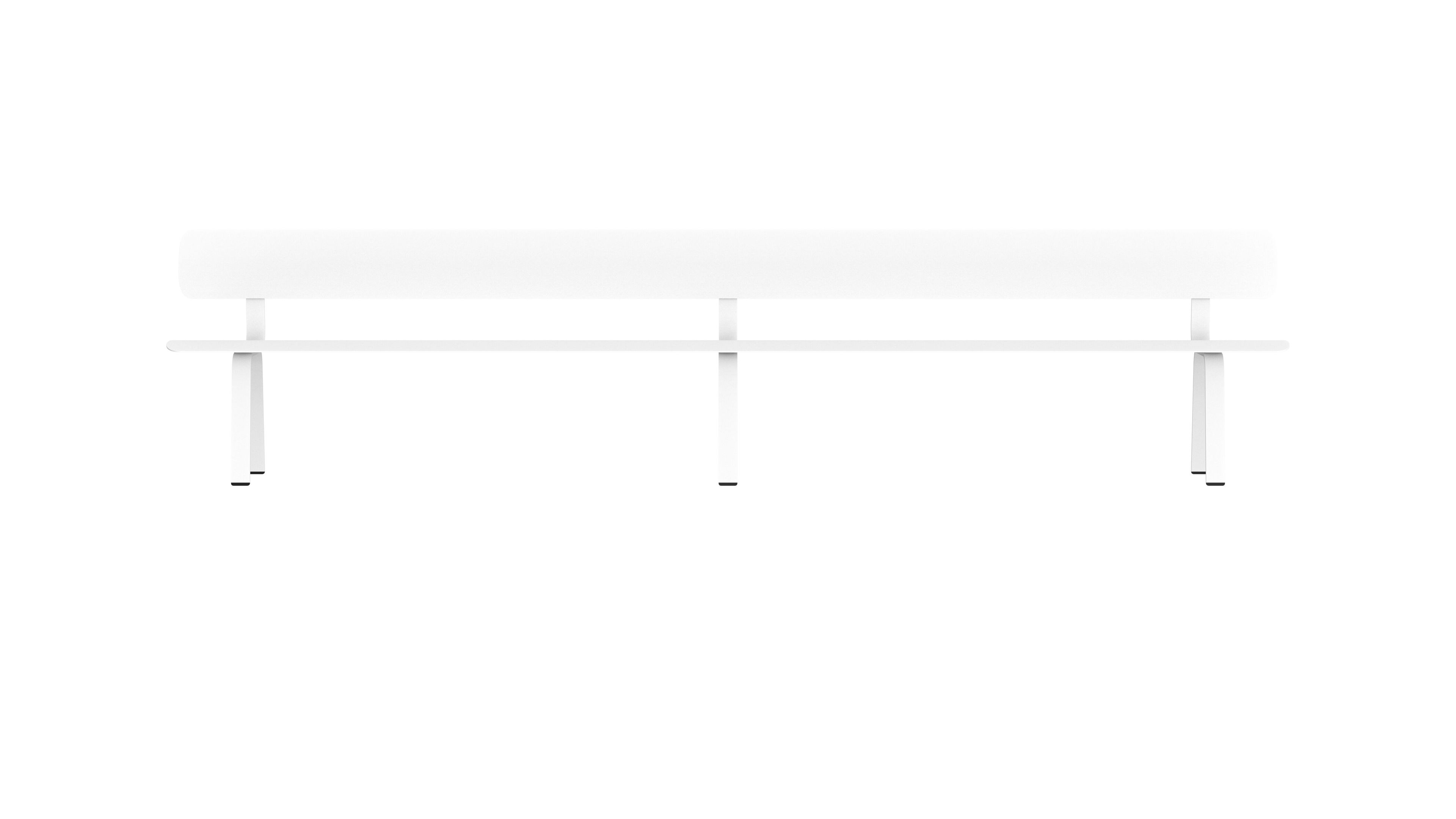 Стальная скамья с порошковым покрытием со спинкой FUNCTIONALS BEN ARCH-00041367 - Вид №67