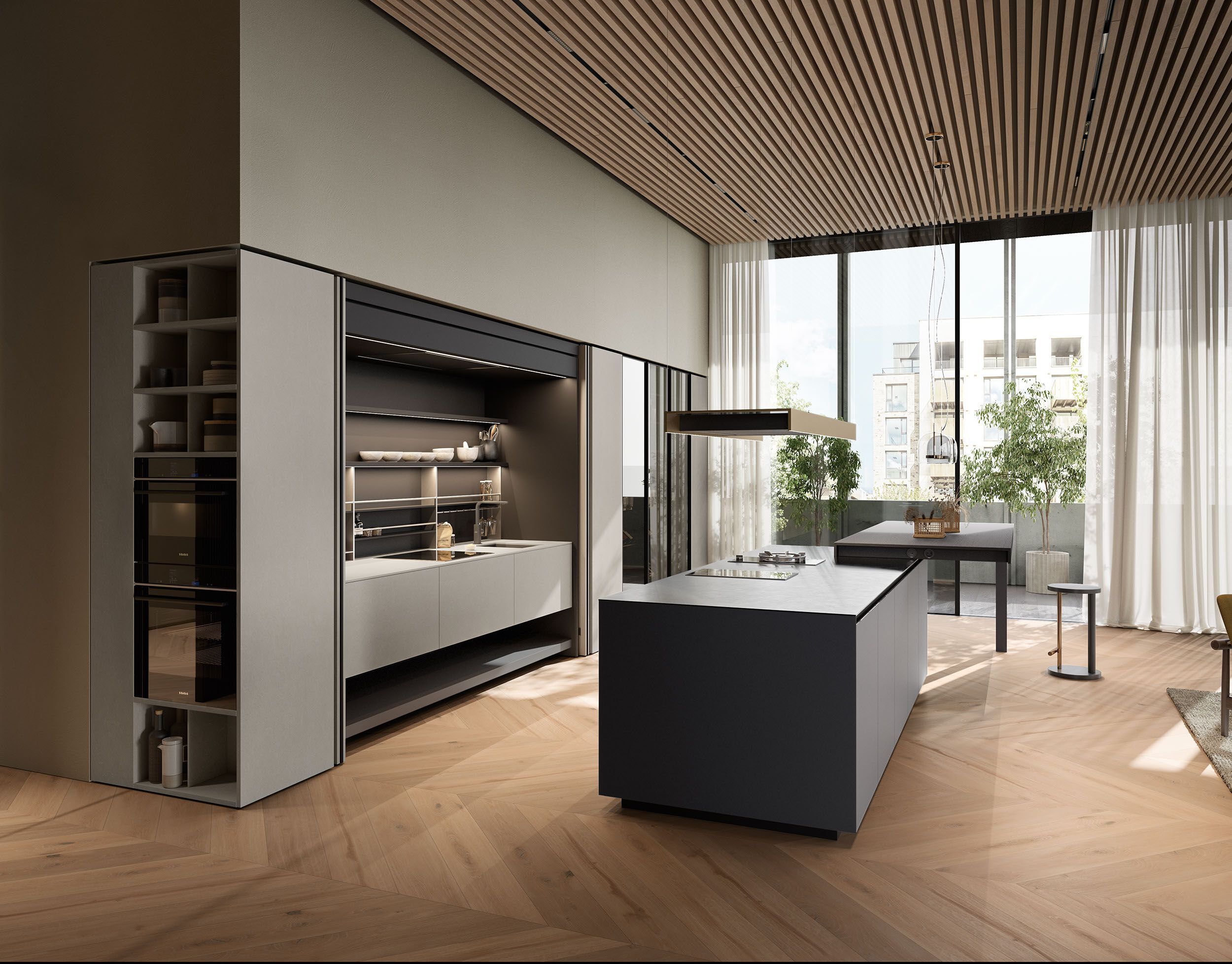 Кухня с островом Copatlife Life Projects ARCH-00029426 - Вид №5