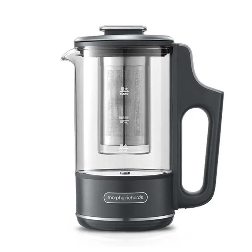 Электрический чайник Morphy richards MR6086G 0.6 л металл и стекло цвет серый