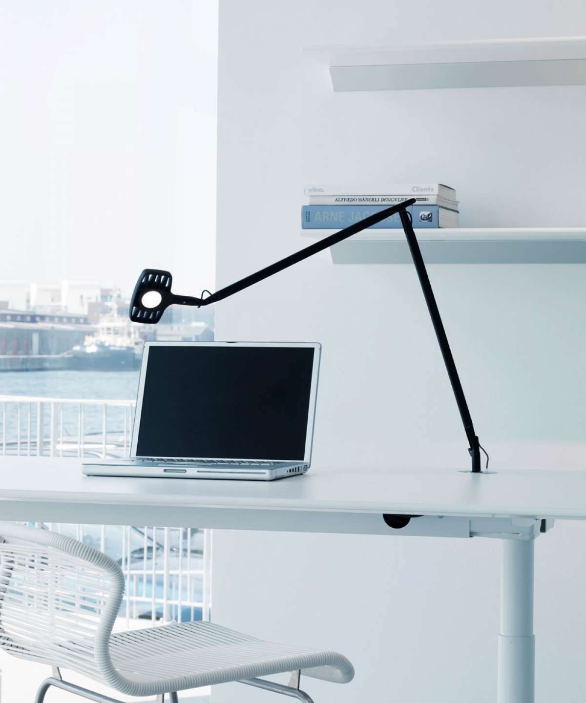 Алюминиевая регулируемая светодиодная настольная лампа LUCEPLAN Otto Watt ARCH-00136302 - Вид №5