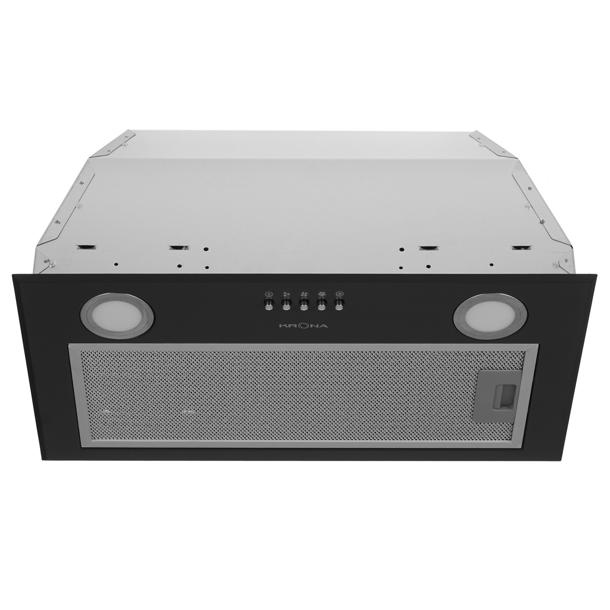 9940302 Вытяжка полновстраиваемая KRONA AMBRA 600 PB черный STDN-0042689 - Вид №1