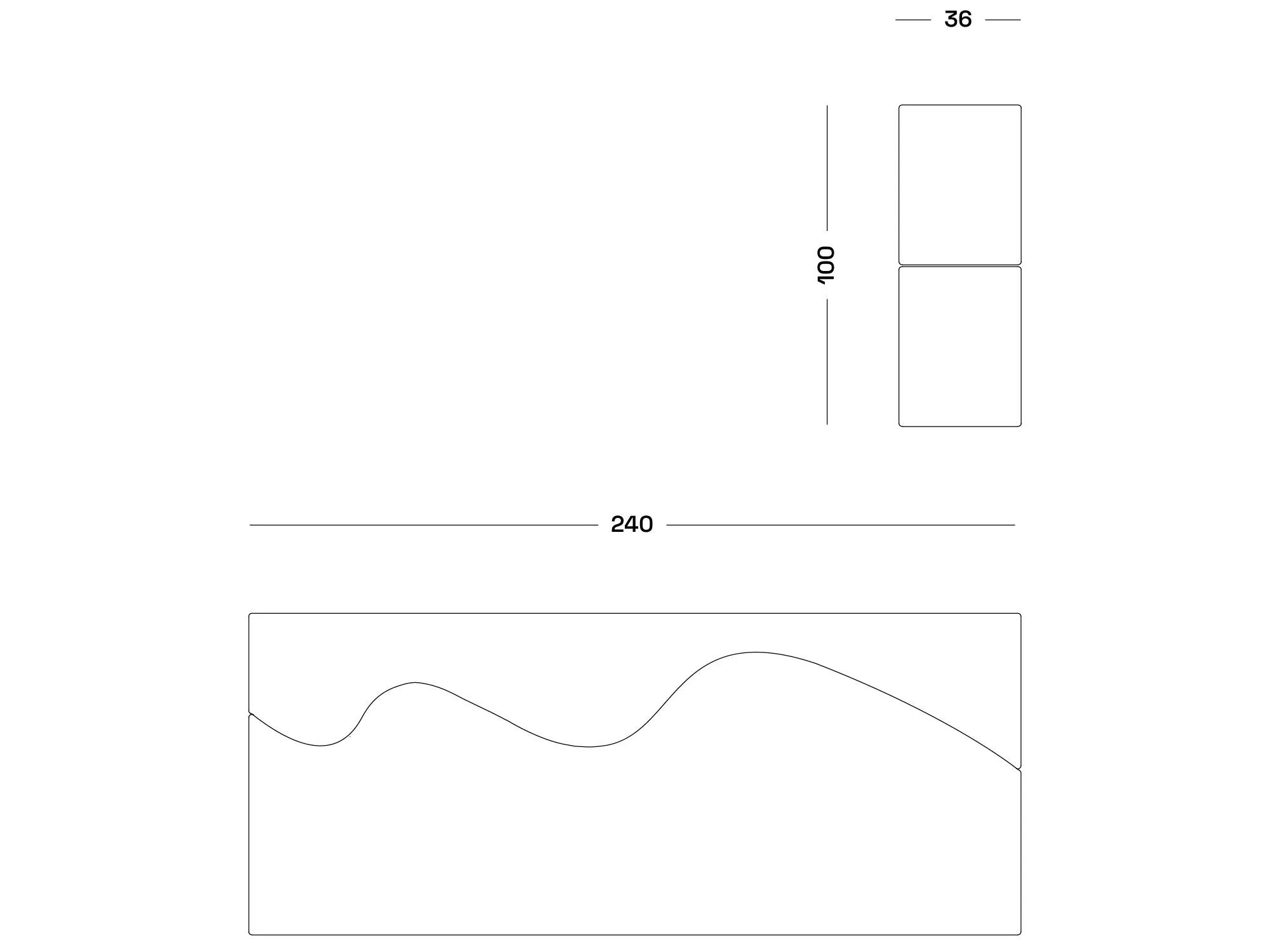 Ткань диван Poltronova Superonda ARCH-00029289 - Вид №12