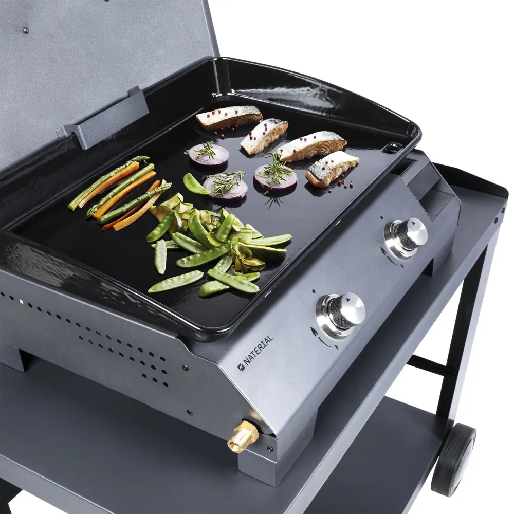 Планча газовая Naterial Murica сталь/чугун серый STLM-2191600 - Вид №6