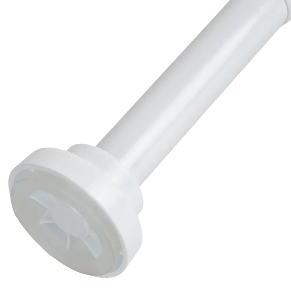 Телескопический карниз Primanova для ванной 115-220 см белый 89411569 STLM-1573564 - Вид №1