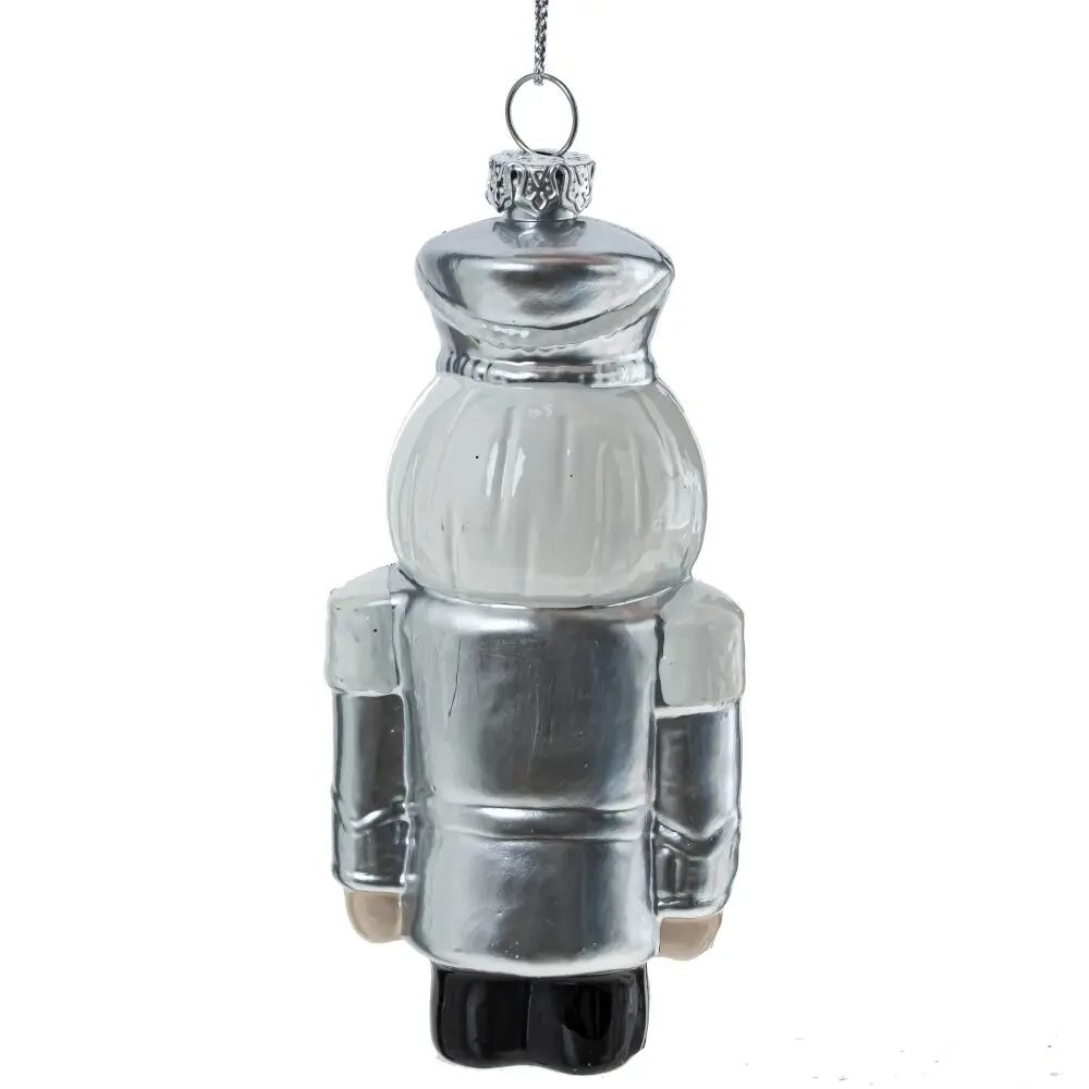 89378983 Украшение елочное «Щелкунчик», 934591 11x5.4x3.5 см, цвет себеристо-белый STLM-1448182 Santreyd  - Вид №2