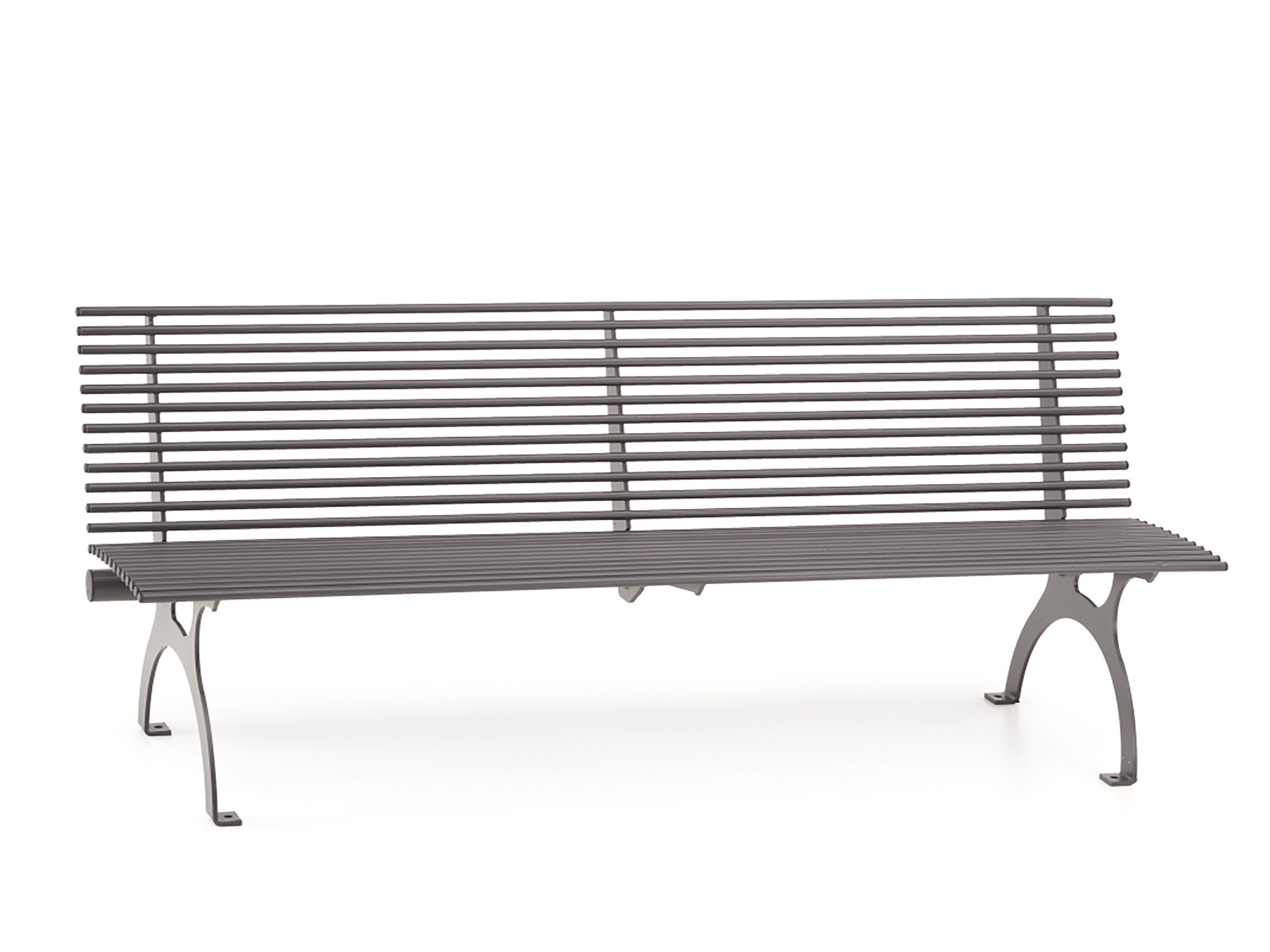 Окрашенная металлическая скамья со спинкой Fi.Ma WIRE ARCH-00054085 - Вид №1