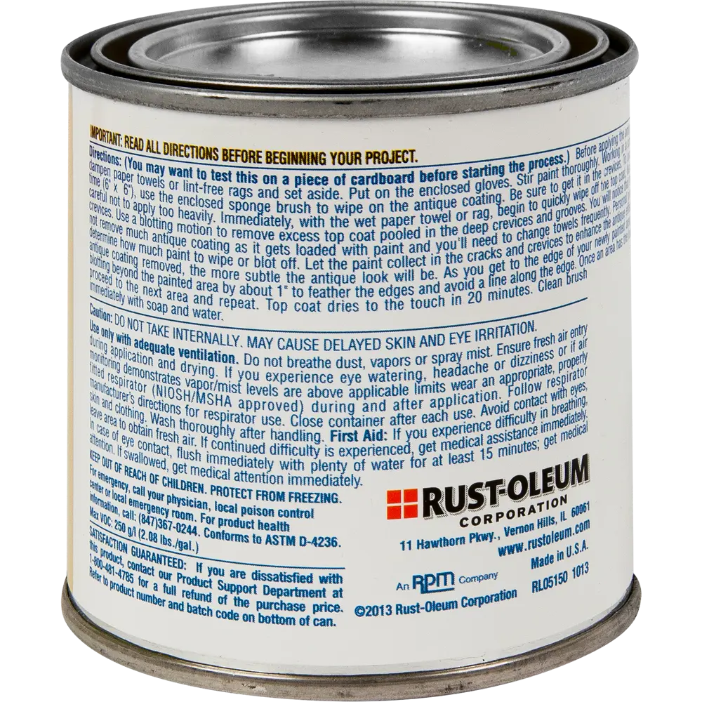 Краска аэрозольная в наборе Rustoleum цвет античное золото RUST-OLEUM STLM-2161115 - Вид №5