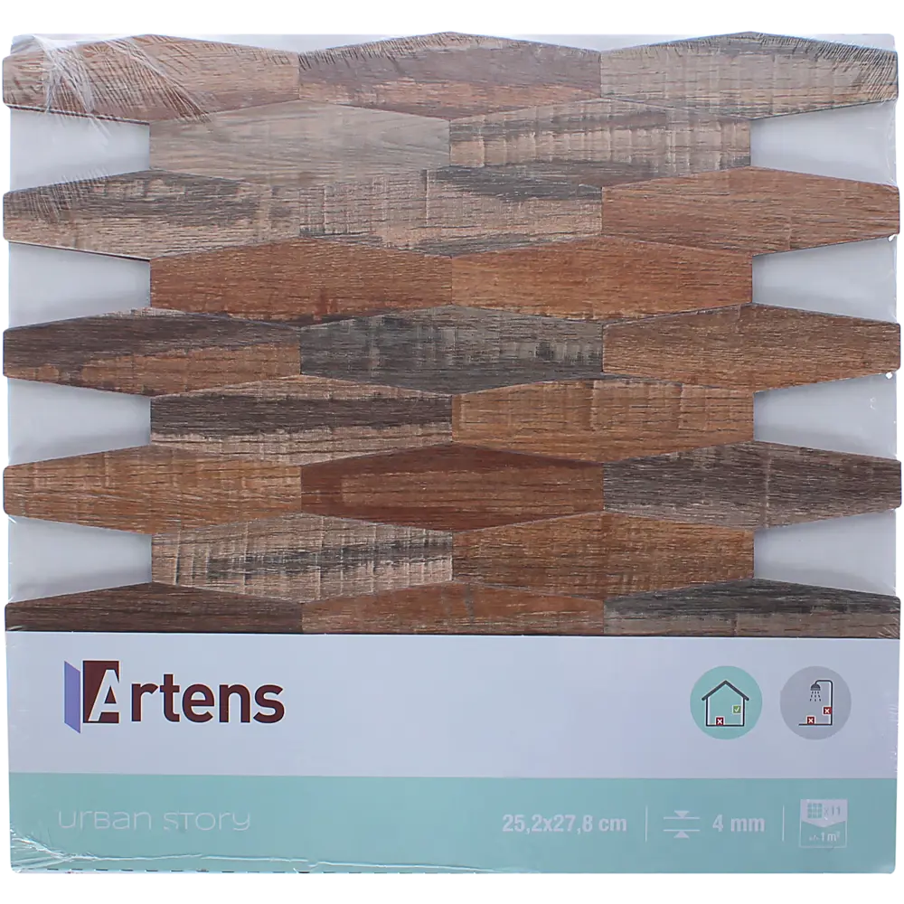 Мозаика Artens Wood 25.2х27.8 см STLM-2196261 - Вид №2