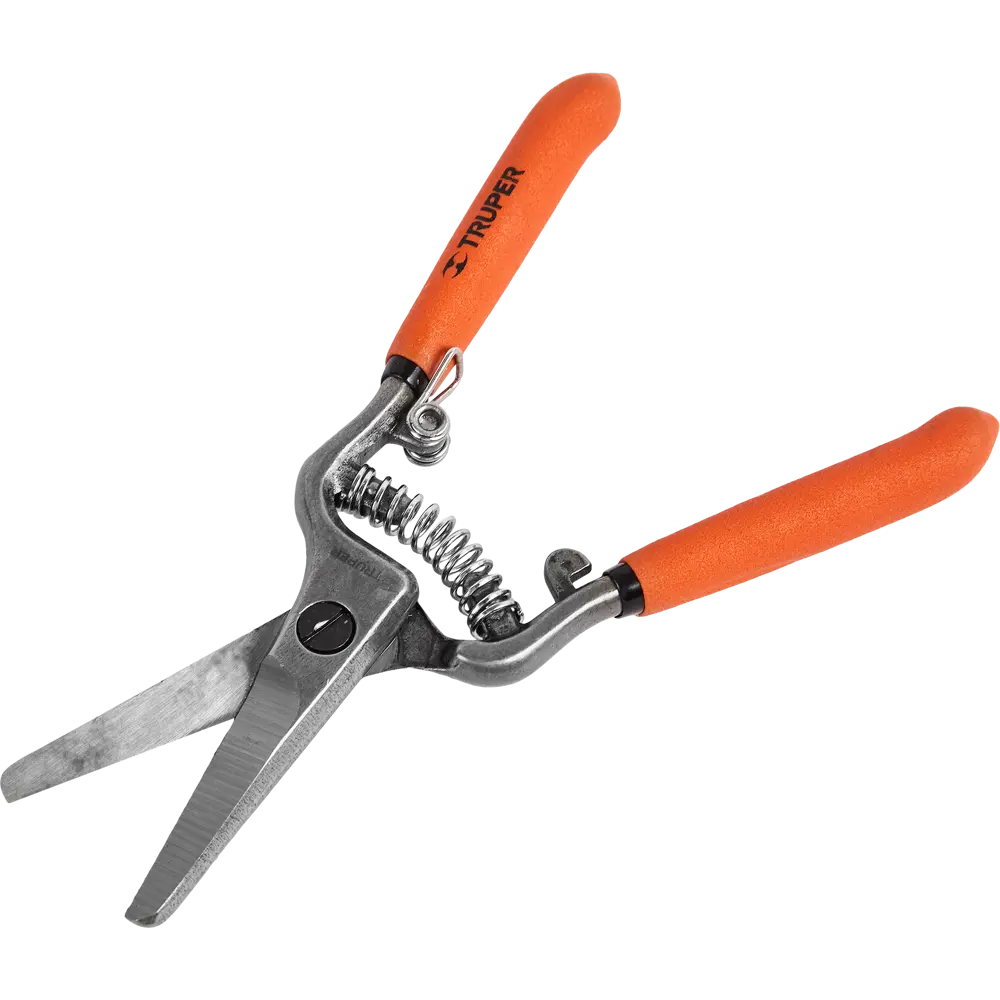 Секатор садовый Truper 18456 с тонким лезвием ø10 мм STLM-2179039 - Вид №1