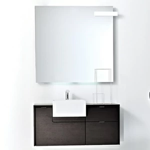 Комбинация ванной комнаты PV11 в отделке Prop 17 Ceramica / 82 Wengé  MILLDUE PIVOT