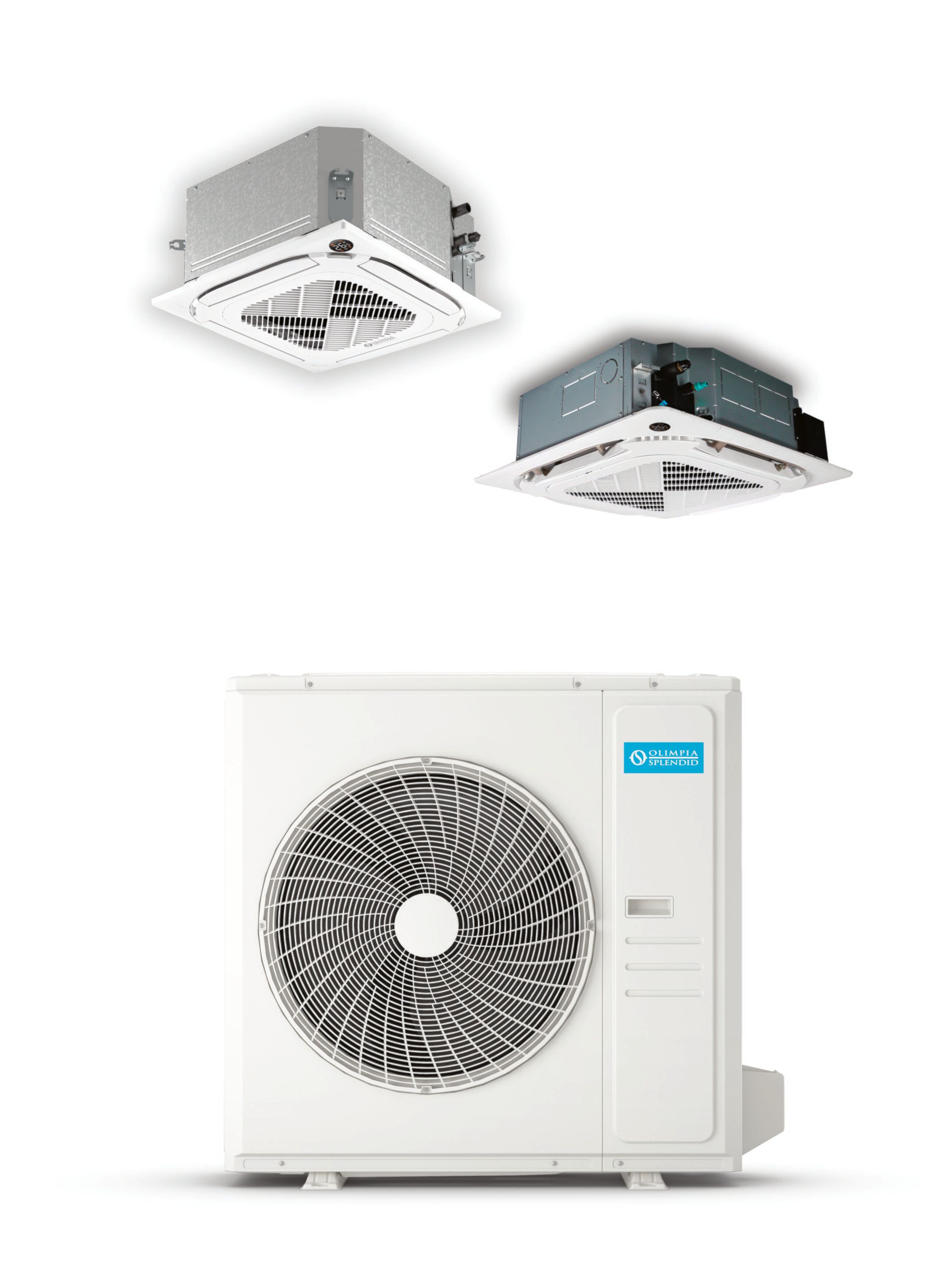 Кассетный моно-сплит-кондиционер OLIMPIA SPLENDID фиксированные кондиционеры ARCH-00017496 - Вид №4