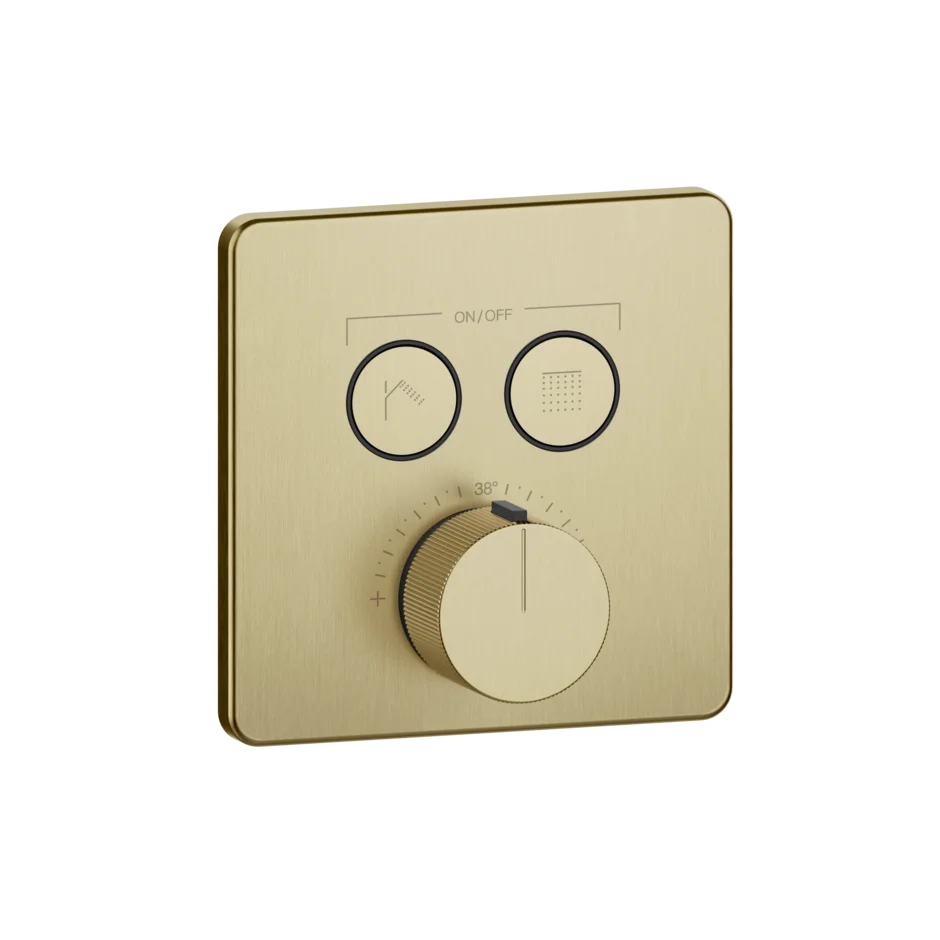Смеситель для душа 38718 727 Gessi Hi-fi ЛАТУНЬ МАТОВАЯ PVD 38718727
